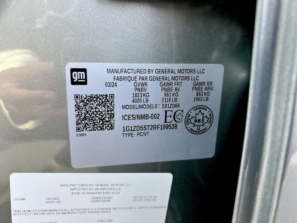 2024 Chevrolet Malibu 1LT
