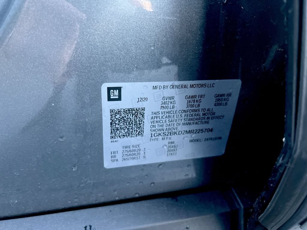 2021 GMC Yukon SLT