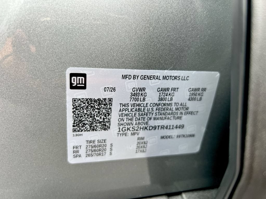 2026 GMC Yukon XL AT4