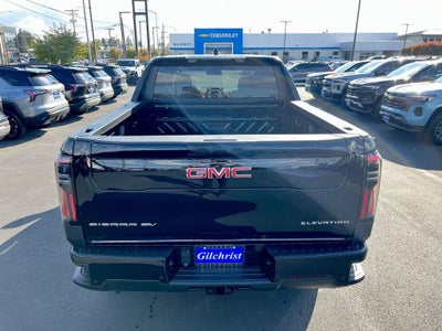 2026 GMC Sierra EV Elevation Extended Range