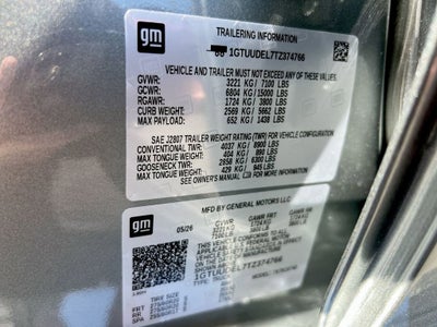 2026 GMC Sierra 1500 SLT