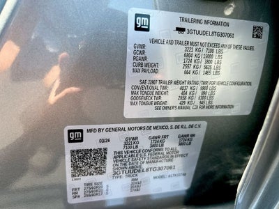 2026 GMC Sierra 1500 SLT