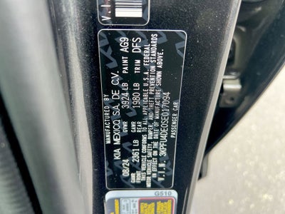 2025 Kia K4 EX