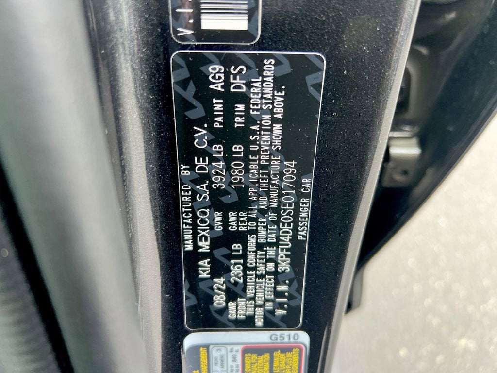 2025 Kia K4 EX