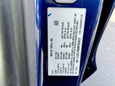 2021 Tesla Model 3 Long Range