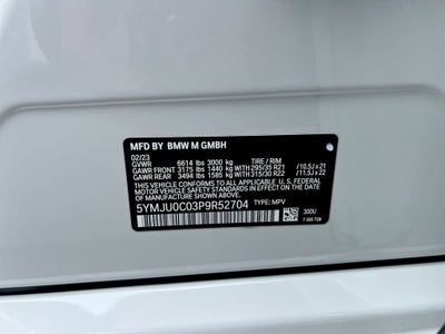 2023 BMW X5 M NA