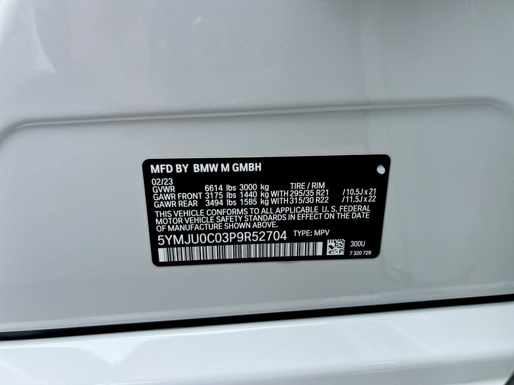 2023 BMW X5 M NA