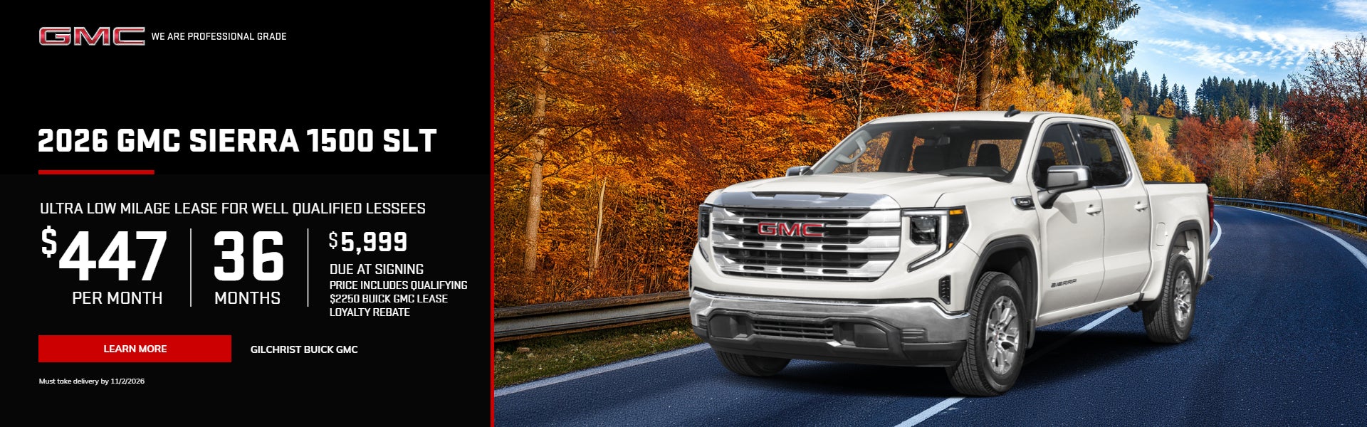 2026 Sierra 1500 SLT